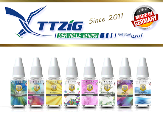 TTZIG Premium Liquids - eLiquids aus deutscher Herstellung